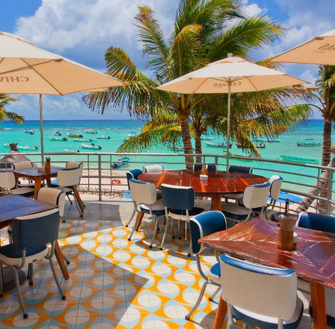 beachfront restaurants playa del carmen