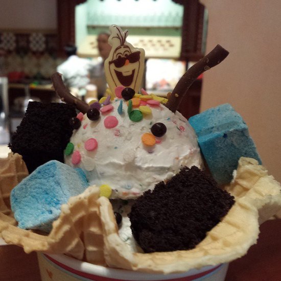 Olaf’s Perfect Sundae Day, Disney World Ice Cream