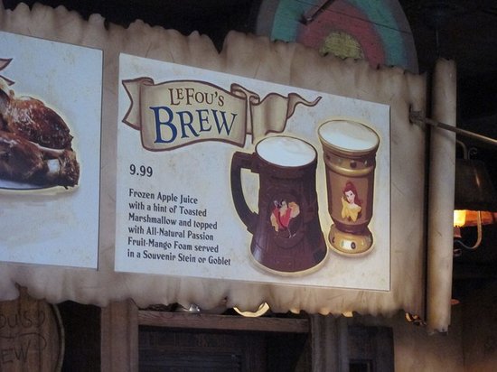 LeFou's Brew Disney World Fake Beer Drink