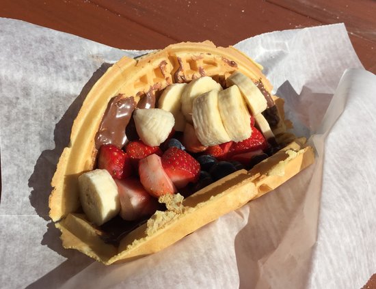 Nutella Waffle at Sleepy Hollow Restaurant in Magic Kingdom