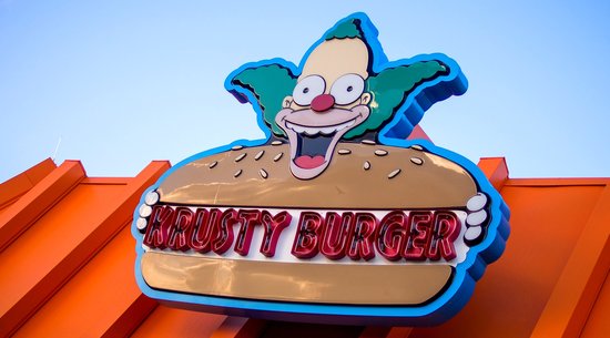 Krusty Burger at Fast Food Boulevard, Universal Studios Florida