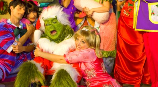 The Grinch at Grinchmas in Universal Studios Florida