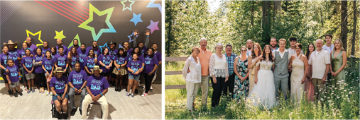 Group accommodations - Sports teams and wedding parties